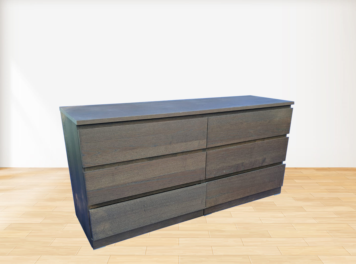 Dark Walnut Storage Drawer - 165cm