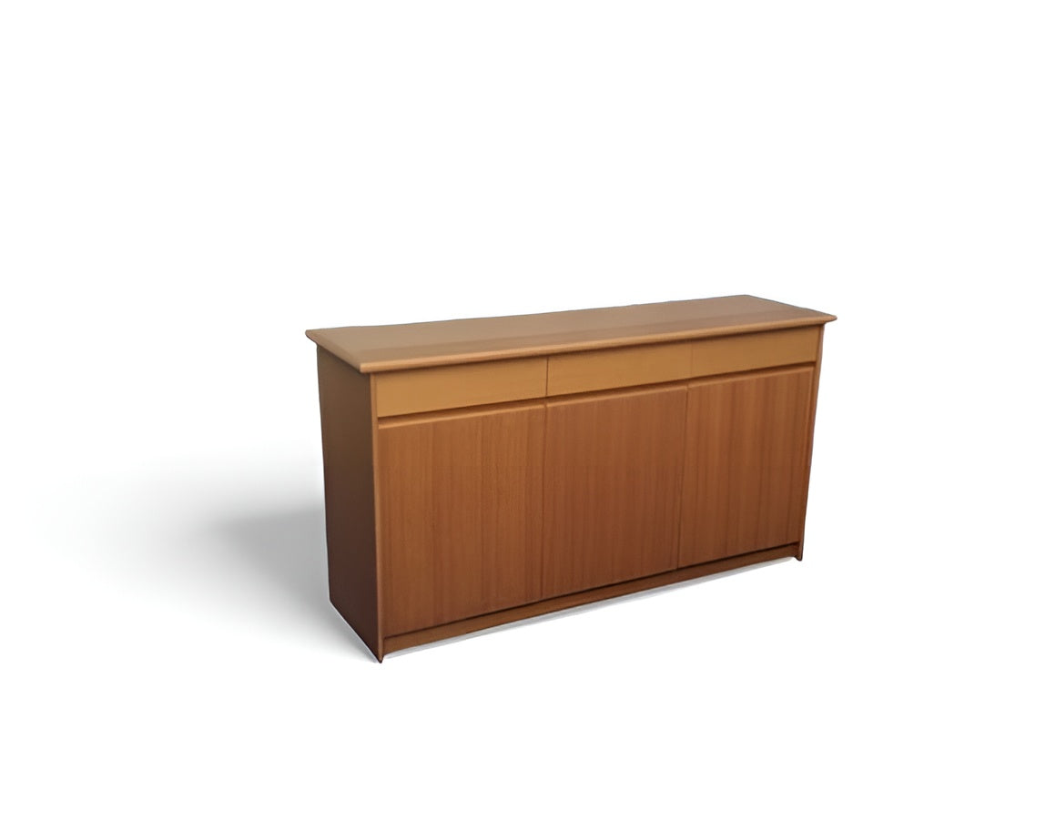 Cherry Storage Cabinet with Drawers – L153cm x W44cm x H82cm