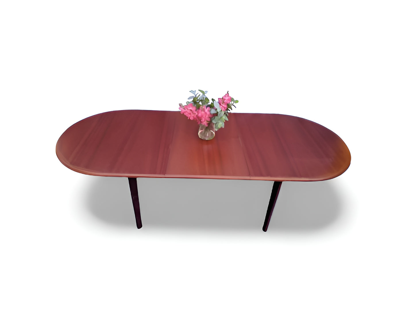 Extendable Oval Dining tableDesk – Mahogany