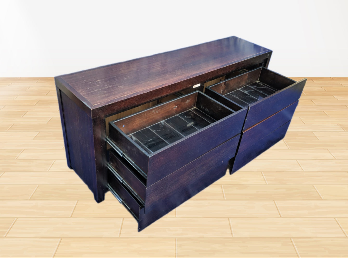 Dark Walnut Storage Drawer - 180cm